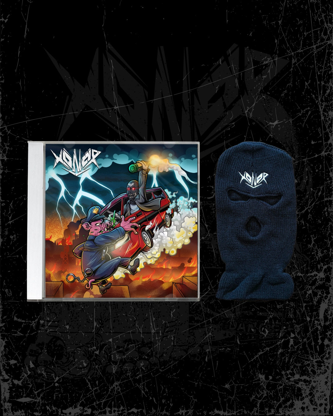 DEBUT ALBUM CD + GØØN MASK Bundle