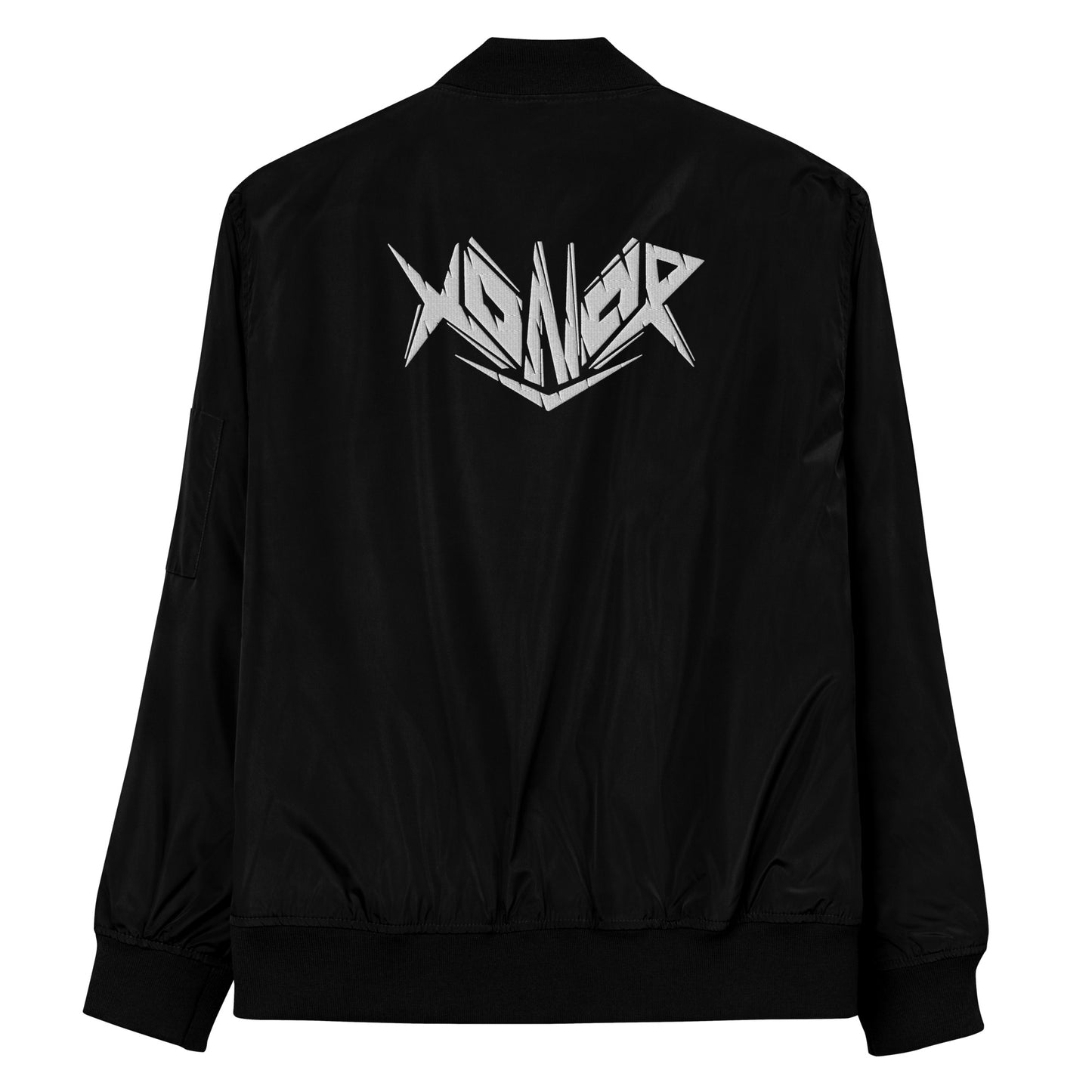 XONOR Stitched Logo Recycled Bomber Jacket